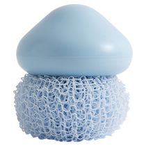 Wash-pan brush Home Kitchen Dishwashing Without Injury Pan Clean Balls Short Shank Pan Brush Hearth Stains brushes Crown and 1117
