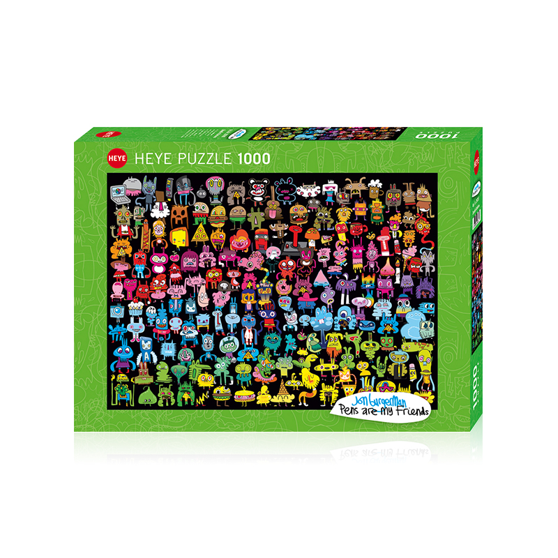 HEYE Jigsaw Puzzle 10 26 live room 15:00 seckill really 50% off, limited to 5 boxes