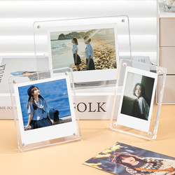 Polaroid Photo Frame Acrylic 3inch Instax Photo Card Display Stand High-End Mini Display Stand
