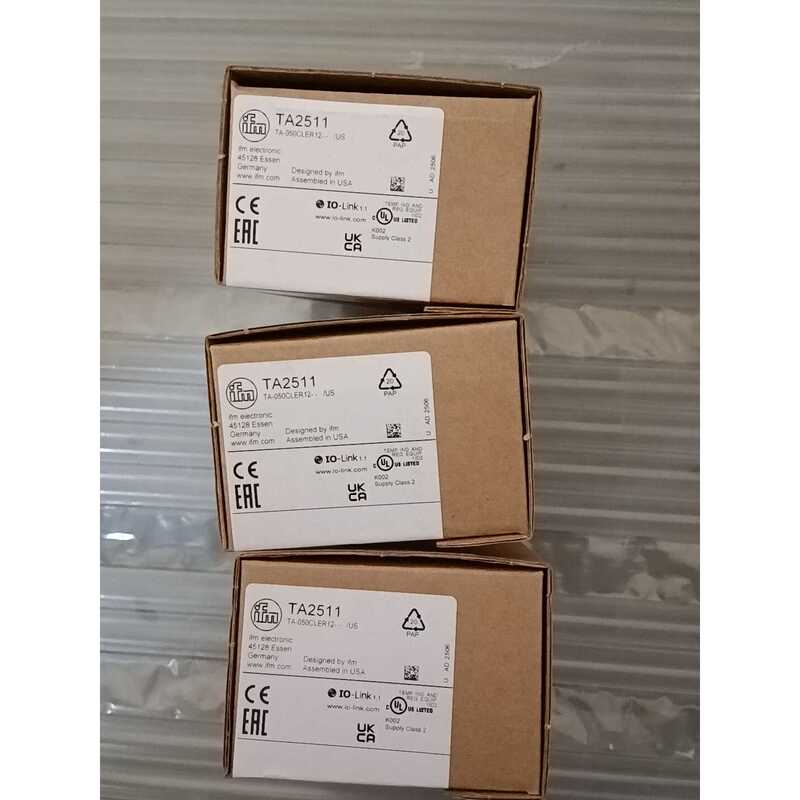 Negotiable Price~German Ifm Temperature Sensor, Model Ta2511, Brand New Original Genuine Product. Negotiable Price~German Ifm Temperature Sensor, Model Ta2511, Brand New Original Genuine Product.