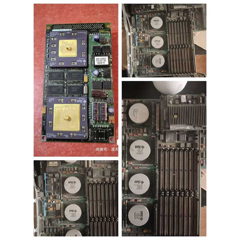 Negotiable Price~ Selling a Classic Board from the Old Cpu Era, with Nine Sun Super Chips on It