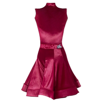 Dancer girls high-end Latin dance competition uniform Blackpool high-end professional uniform standard Internet celebrity split suit