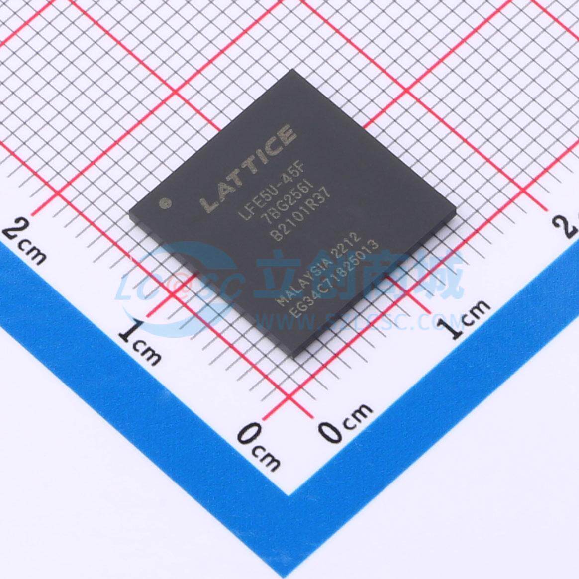 可编程逻辑器件(CPLD/FPGA) LFE5U-45F-7BG256I CABGA-256 原装