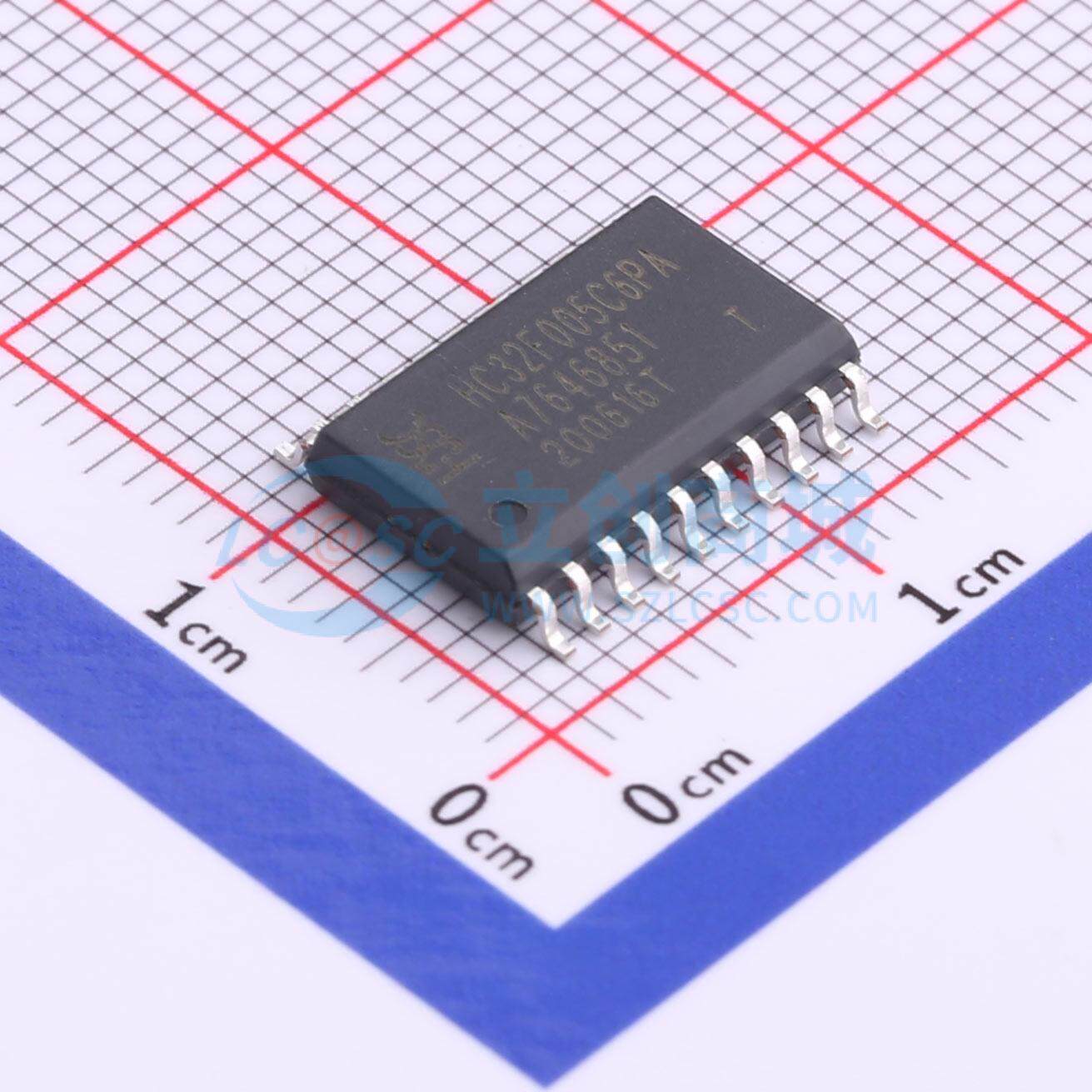 单片机(MCU/MPU/SOC) HC32F005C6PA-SOP20 SOP-20-300mil 原装