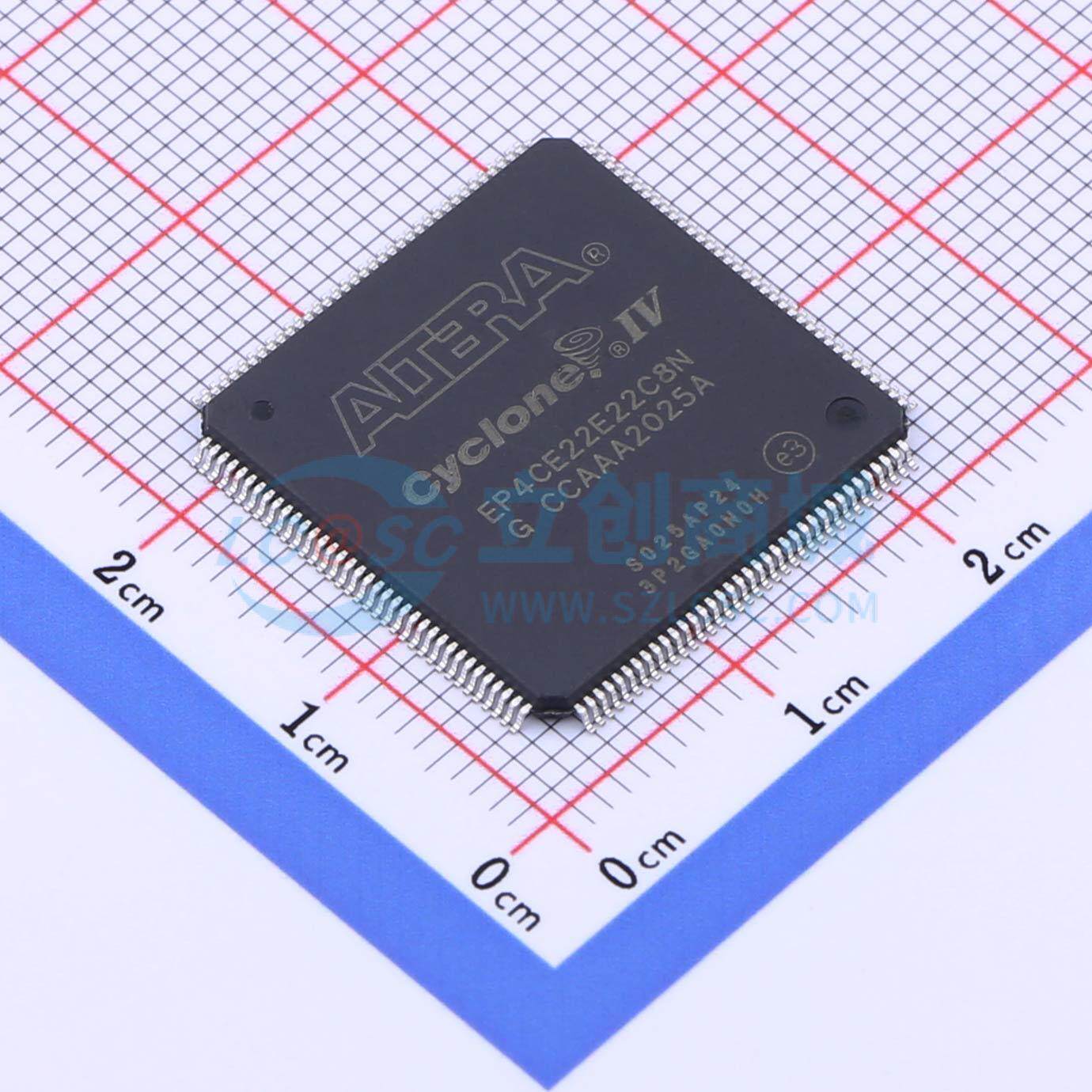 可编程逻辑器件(CPLD/FPGA) EP4CE22E22C8N TQFP-144(20x20) 原装