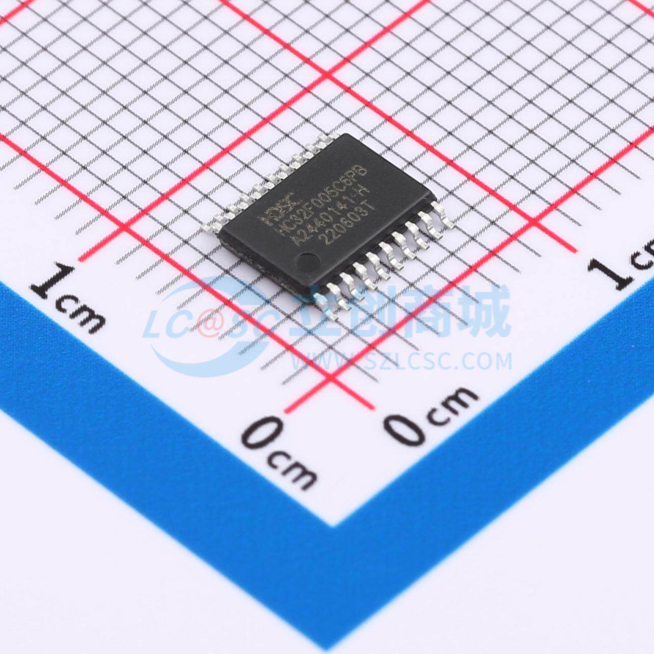 单片机(MCU/MPU/SOC) HC32F005C6PB-TSSOP20 TSSOP-20 电子元器件