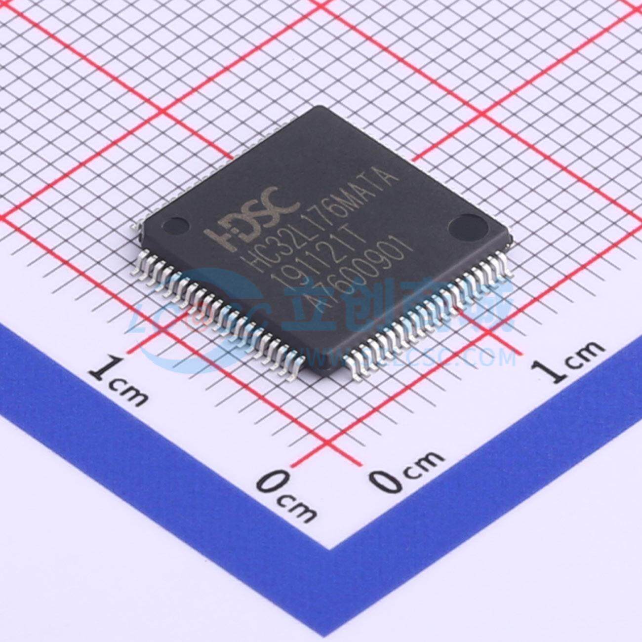 单片机(MCU/MPU/SOC) HC32L176MATA-LQFP80 LQFP-80(12x12) 原装