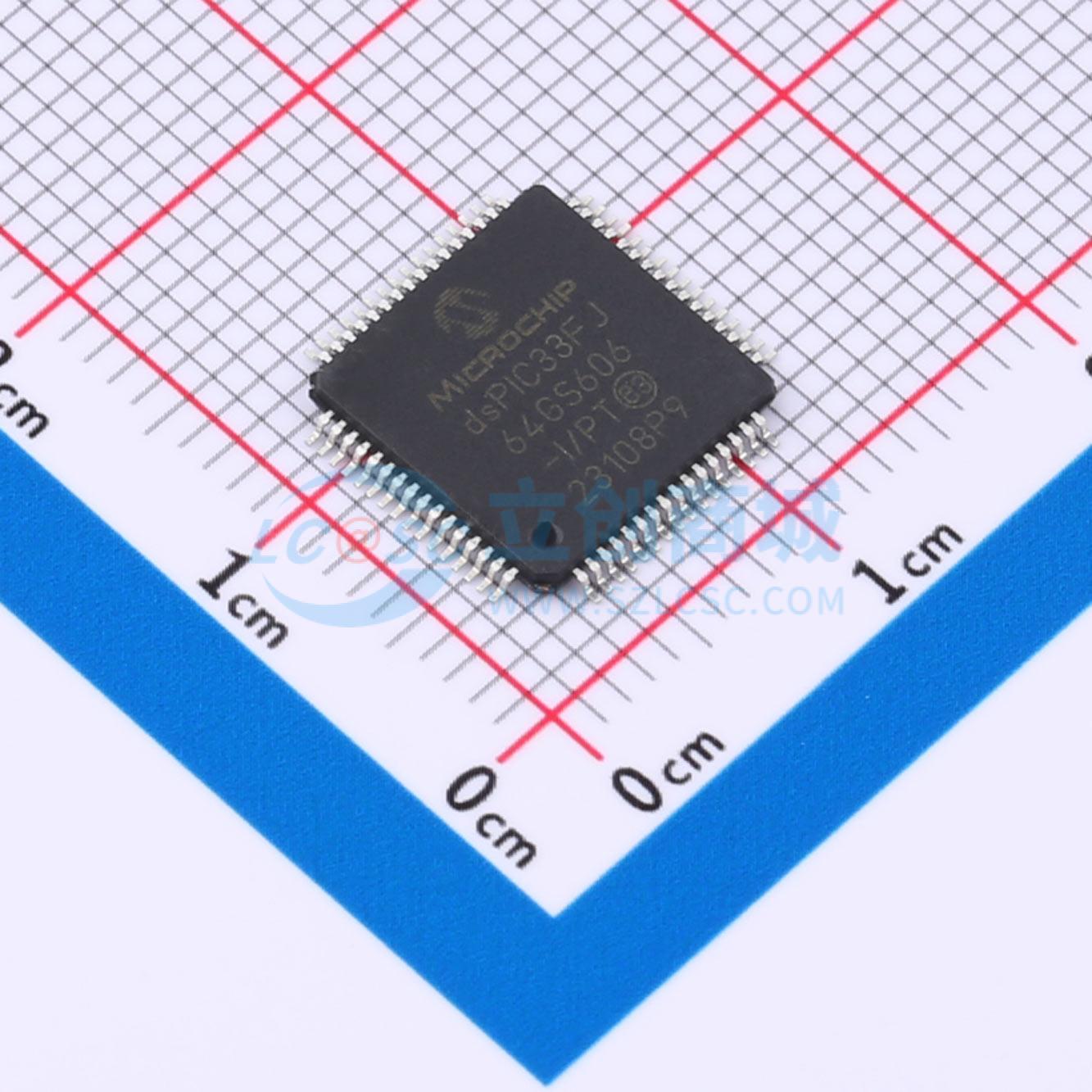 数字信号处理器(DSP/DSC) DSPIC33FJ64GS606-I/PT TQFP-64(10x10)
