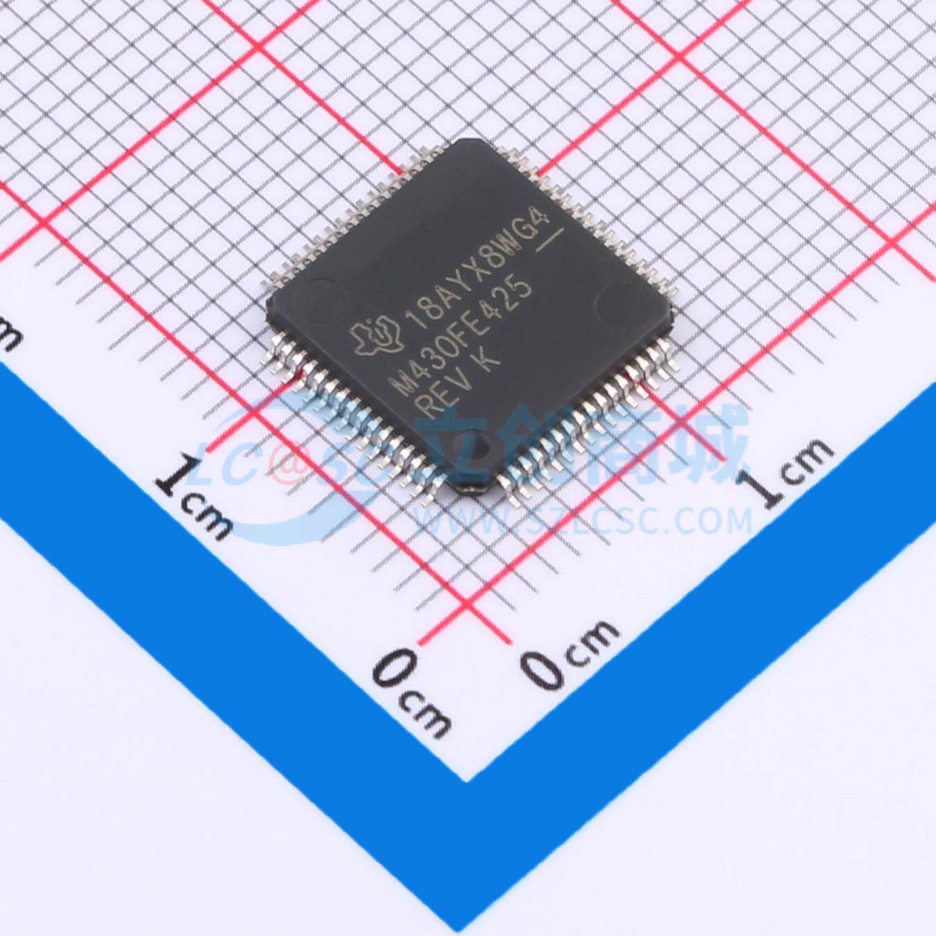 单片机(MCU/MPU/SOC) MSP430FE425IPMR LQFP-64(10x10) 原装正品