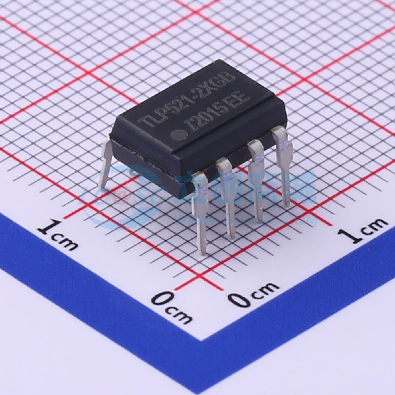 晶体管输出光耦 TLP521-2XGB DIP-8 原装正品 电子元器件配单