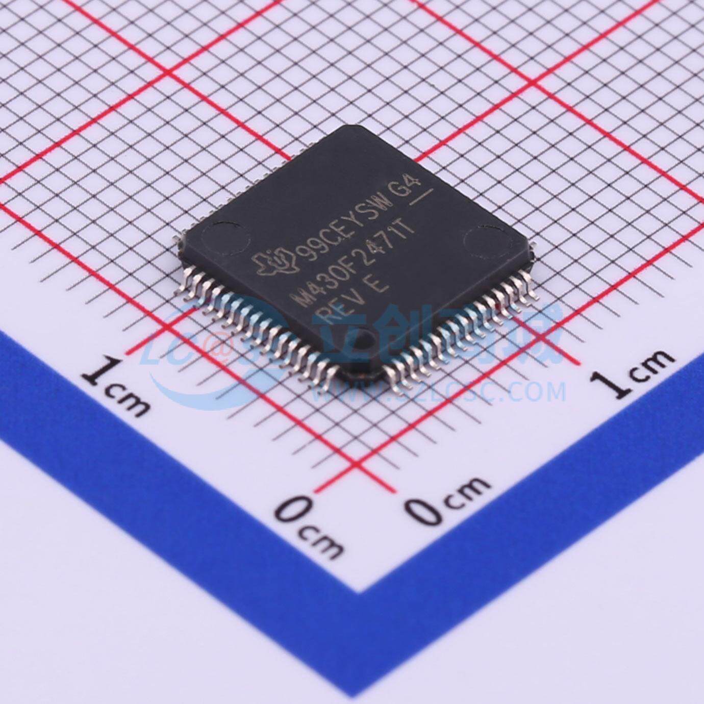 单片机(MCU/MPU/SOC) MSP430F2471TPMR LQFP-64(10x10) 原装正品