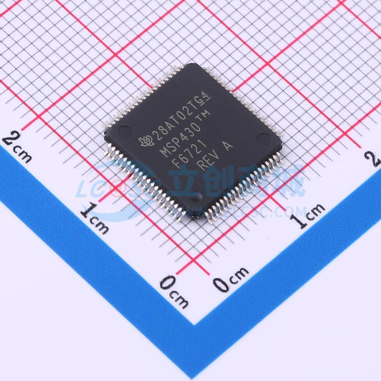 单片机(MCU/MPU/SOC) MSP430F6721IPNR LQFP-80(12x12) 原装正品