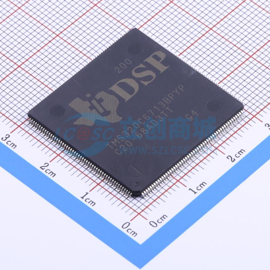 数字信号处理器(DSP/DSC) TMS320C6713BPYP200 LQFP-208-EP(28x28