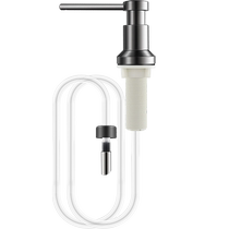 Kitchen dishwashing liquid sink press dishwashing dish dishwashing liquid dishwashing liquid 304 stainless steel press soap dispenser