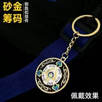 Компания Text Chip Coin Caychain