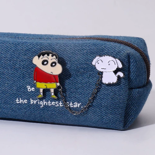 Мелки, японская мультяшная брошь, металлический значок для школьников, школьный рюкзак, булавка, аксессуар