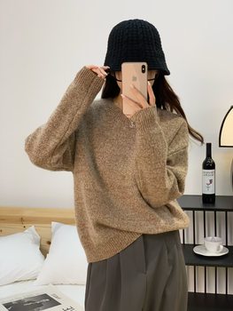 ລາຄາພິເສດ counter ແທ້ double deer woolen sweater 2024 ຄົນອັບເດດ: ແມ່ຍິງບາດເຈັບແລະຜູ້ຊາຍໃສ່ຜ້າຂົນສັດບໍລິສຸດ clip-on ສີ pullover ເຂັມ