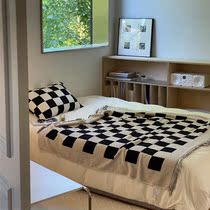 Red brick house Onevoice trendy fine retro ancient chessboard Gge cover blanket pure cotton parquet with air conditioning blanket