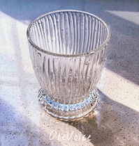 Red brick house Onevoice Romantic Skirt Water Crystal Cup Transparent Glass Beverage Cup Coffee Cup 400ml