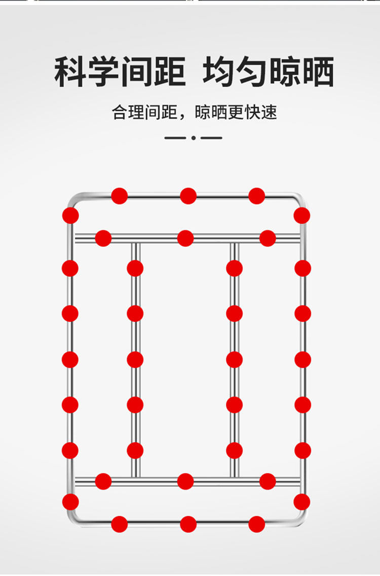 Клипса стойки 304不锈钢晾衣架防风多夹加粗可旋转袜子架儿童衣架