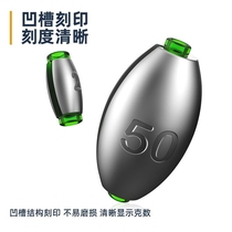 Japanese-style open lead drop raft fishing rod through-core plastic core free of thread removal quick bite fishing gear accessories running special plug bridge far away