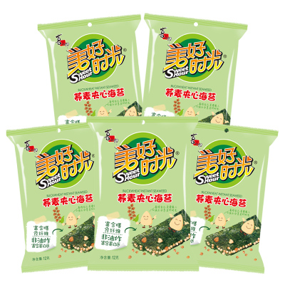 美好时光荞麦夹心海苔袋装