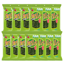 拍13件从小吃到大!美好时光原味海苔13袋