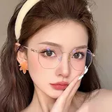 Ремонт Полигон Розовой Золото Стакол миопии, которые женщины могут получить решающее значение для полигонального возраста и тонкое плоское световое зеркало