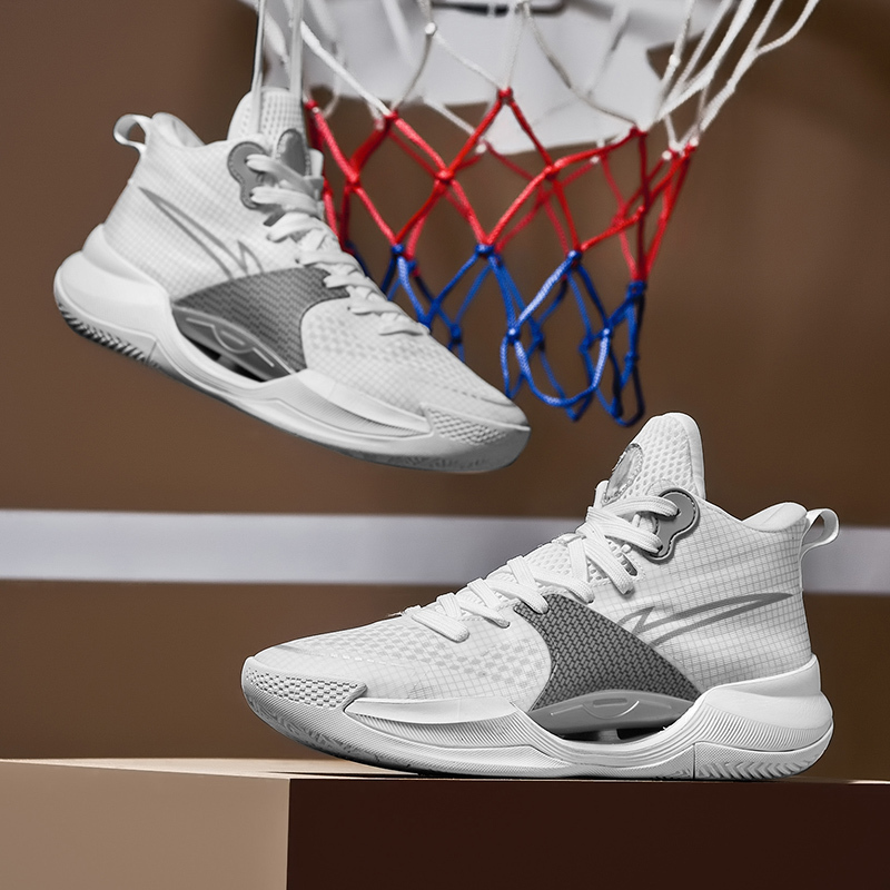 Ultra-Light 2024 New Basketball Shoes, Shock-Absorbing, Breathable, Non-Slip, Wear-Resistant, Practical, High-Looking Sports Shoes for Teenagers and Students