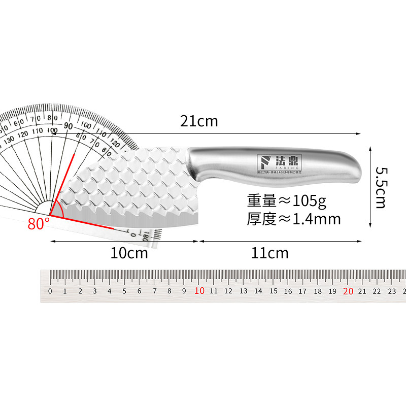 All-Steel Mini Kitchen Knife for Home Use, Special Knife for Killing Fish, Stainless Steel Sharp Knife, Special Kitchen Knife for Women, Food Preparation Knife
