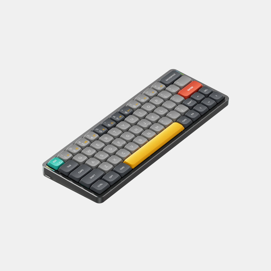 NuPhy Air60 Accessories Leather Covers and Keycaps