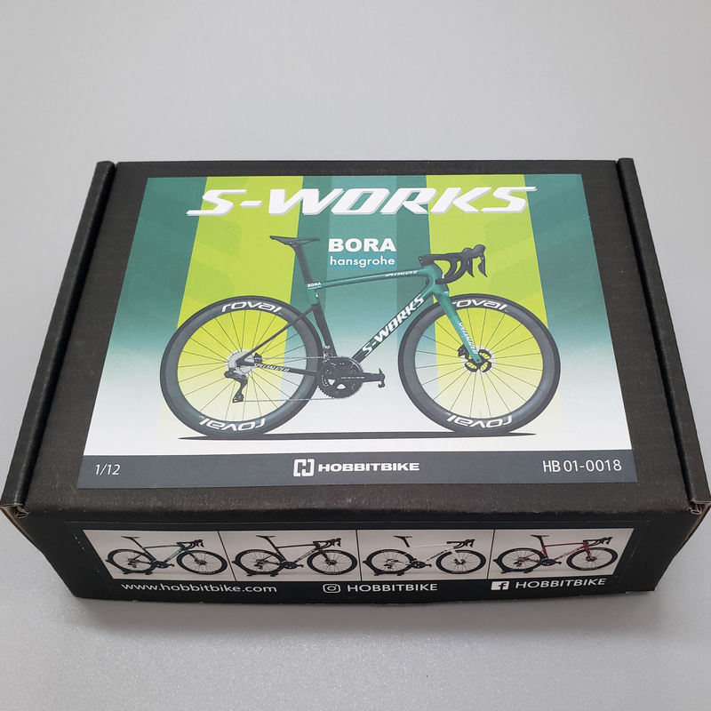 Hobbit Bike Road Bike Model 1/12 Resin Assembly Model Gray Mold Unpainted Parts