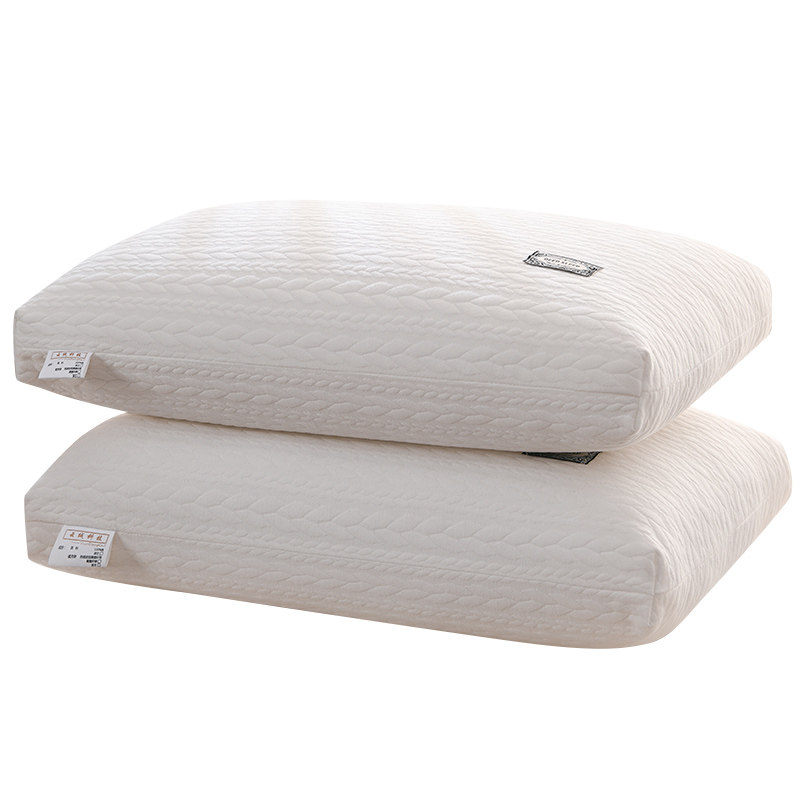 Pillow for Men to Aid Sleep, Protect Cervical Spine, High Pillow, Hotel Pair Pack, Non-Collapsing, Hotel Student Dormitory Pillow Core, Single Person