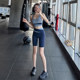 Sports Suit for Women 2026 New Summer High-Waisted Hip-Lifting Yoga Shorts Fitness Sports Shock-Proof Vest Two-Piece Set