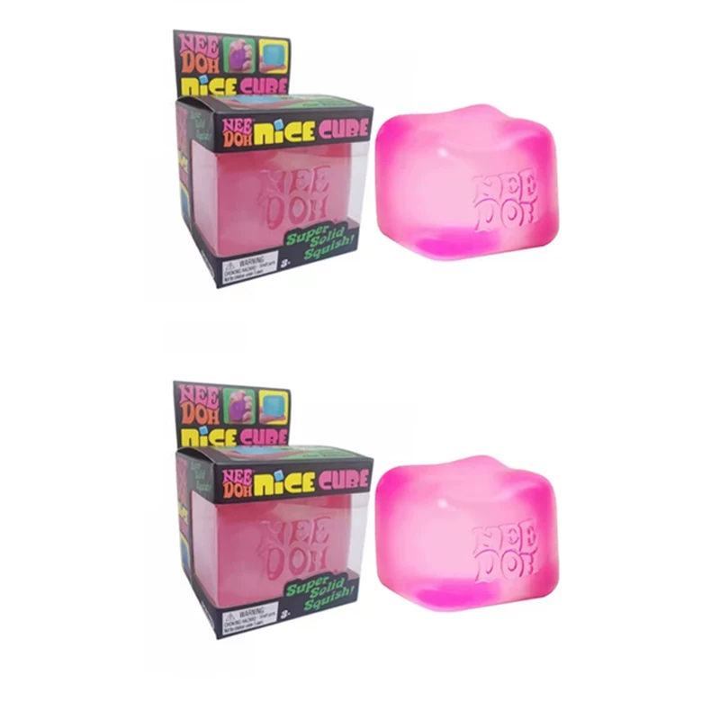 Decompression Schylling Needoh Nice Cube sensory toy decompression cube vent toy
