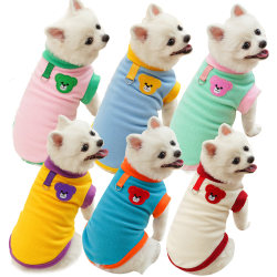 Pet Cat Autumn and Winter Clothes, Small, Medium, and Large Dog Supplies, Fleece Fabric, Corgi, Ragdoll, British Shorthair, Teddy, Can Be Leashable
