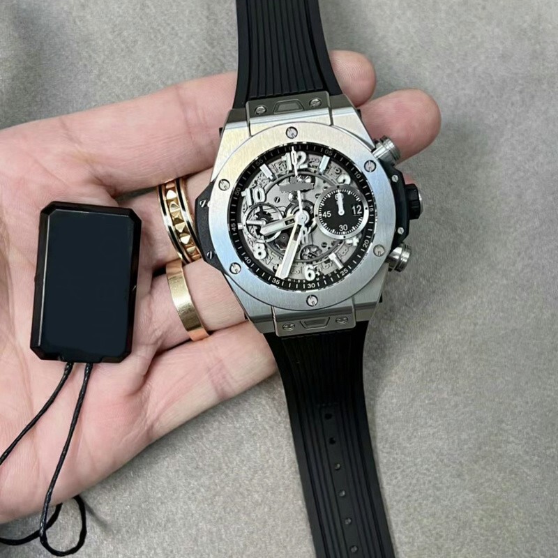 Oak Mechanical Watch for Men, Oak Big Bang Tattoo Chronograph, Men's Large Dial Mechanical Waterproof Wristwatch Oak Mechanical Watch for Men, Oak Big Bang Tattoo Chronograph, Men's Large Dial Mechanical Waterproof Wristwatch