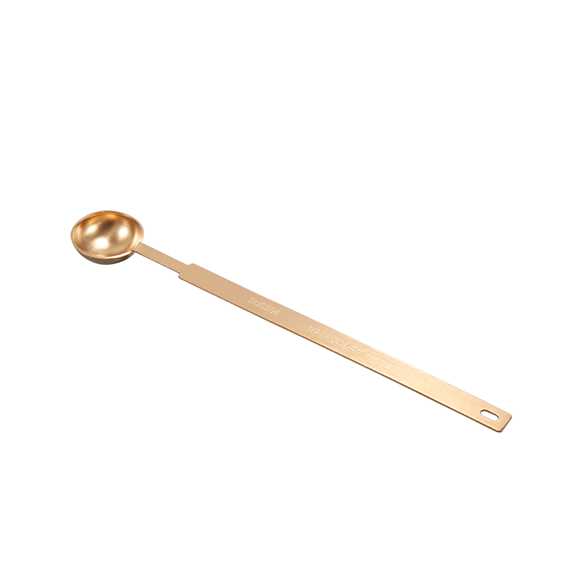 304不锈钢小盐勺量勺1/2/4克量勺子计量匙减肥家用厨房超短控盐勺