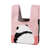 Трикотажная барсетка для выхода на улицу, детская льняная сумка, подарок на день рождения