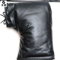 Sheath electric car leather gloves increase curved beam womens motorcycle waterproof antifreeze gloves motorcycle gloves riding