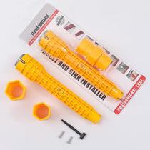 Multifunctional sink wrench universal eight-in-one faucet bathroom special artifact household water pipe loosening tool