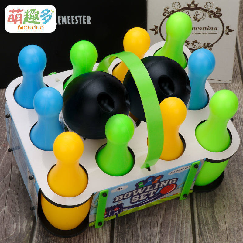 Cute Anecdodo Children Bowling Toy Sets Group 2 Baby Parenting Sport 3 Year Old Baby Puzzle Indoor Ball Boys