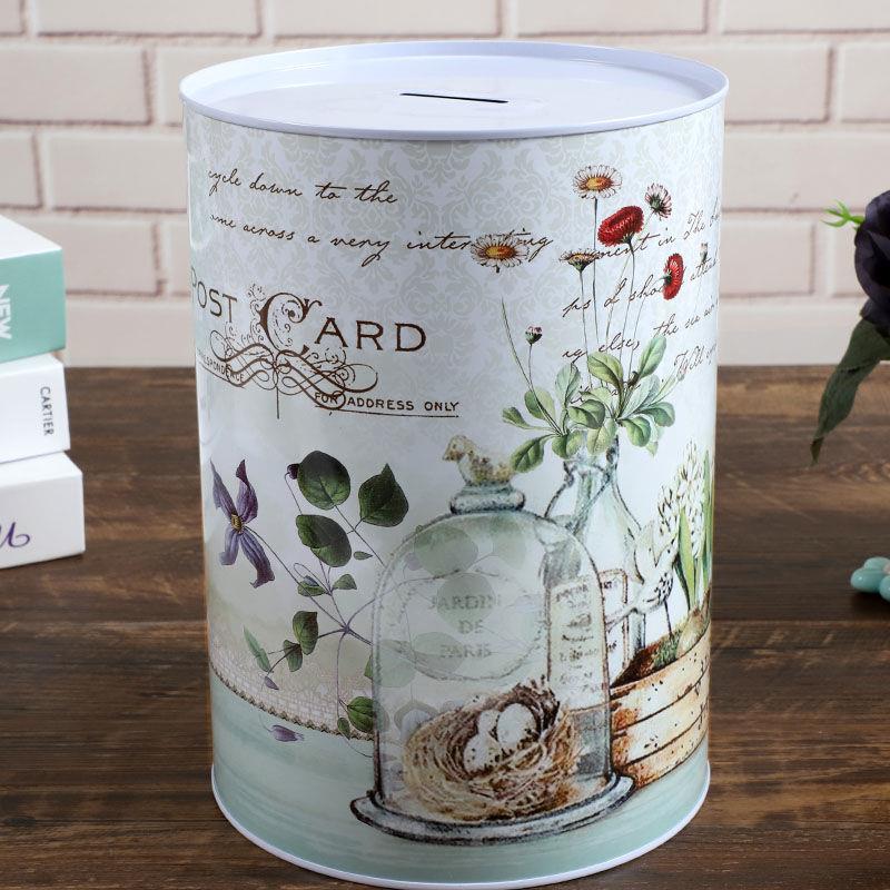 Creative large-capacity piggy bank can not withdraw money adult net red fresh household 365-day money box can only enter