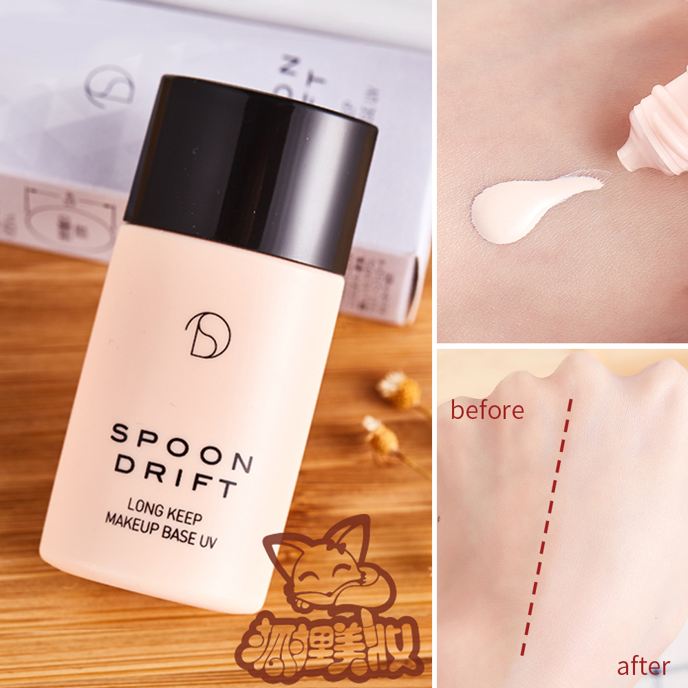 Nhật Bản SPOONDRift cách ly trang điểm trước khi sữa dưỡng ẩm kiểm soát dầu vô hình lỗ chân lông trang điểm chống mài mòn 28g kem che khuyết điểm body