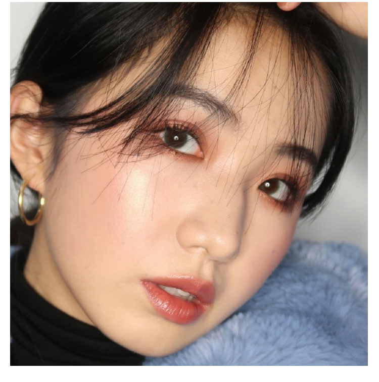 NyceMakeup hộp hoa phấn má hồng kem cam khô hồng phấn hồng trang điểm nude cô gái Nhật Bản phấn má hồng - Blush / Cochineal phấn má canmake
