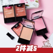 American Wet n Wild wnw ướt và hoang dã đơn sắc phấn má hồng trang điểm dưỡng ẩm làm sáng da 325 xác thực - Blush / Cochineal