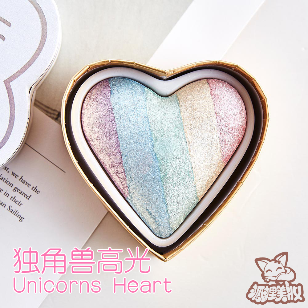 Vương quốc Anh tạo nên Cuộc Cách Mạng hình trái tim độ bóng cao cầu vồng unicorn trang điểm khỏa thân rouge blush eyeshadow phấn má missha