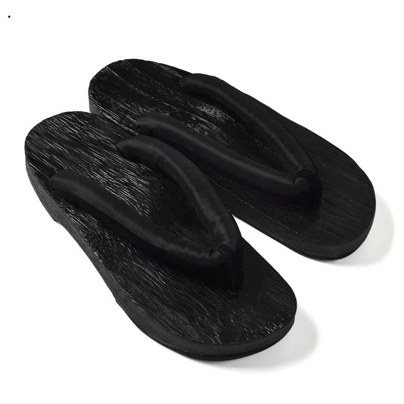 Traditional Men's Sole Two-Tooth Kimono Clogs Men's Wide Wooden Slippers Wooden Bottom Flip-Flops Fashion Trbottomy Traditional Men's Sole Two-Tooth Kimono Clogs Men's Wide Wooden Slippers Wooden Bottom Flip-Flops Fashion Trbottomy