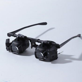 High magnification 24 times glasses portable watch repair magnifying glass led lamp mobile phone electronic components for welding