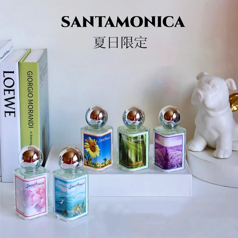 SANTA MONICA FLOREALI 100mL 香水 圣曼尼加浪漫花都香水3ml清晨玫瑰
